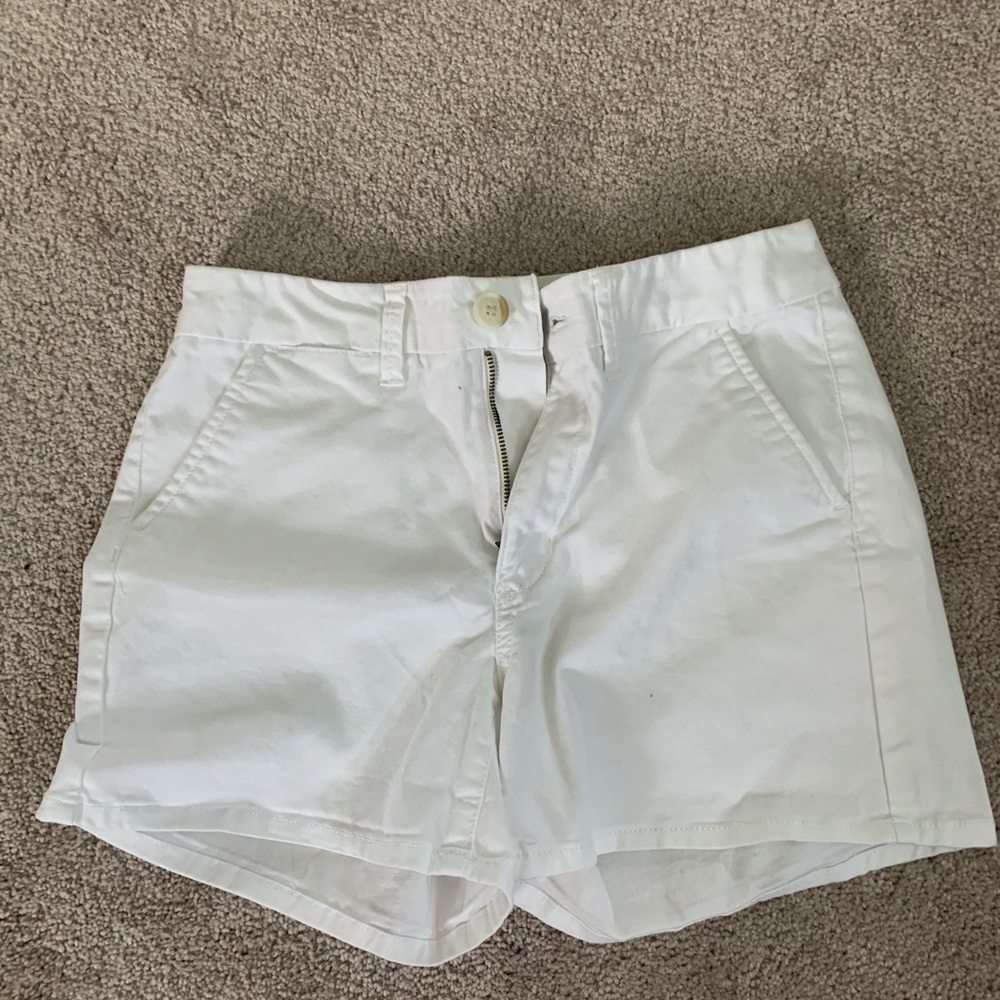 American Eagle Hi-Rise Shortie (White)